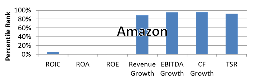 Executive Compensation Themes - Amazon Financial and TSR Metrics